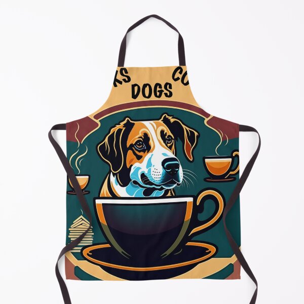 Item preview, Get Cozy with this inspiring design of Books And Coffee And Dogs designed and sold by Dream-Palette.