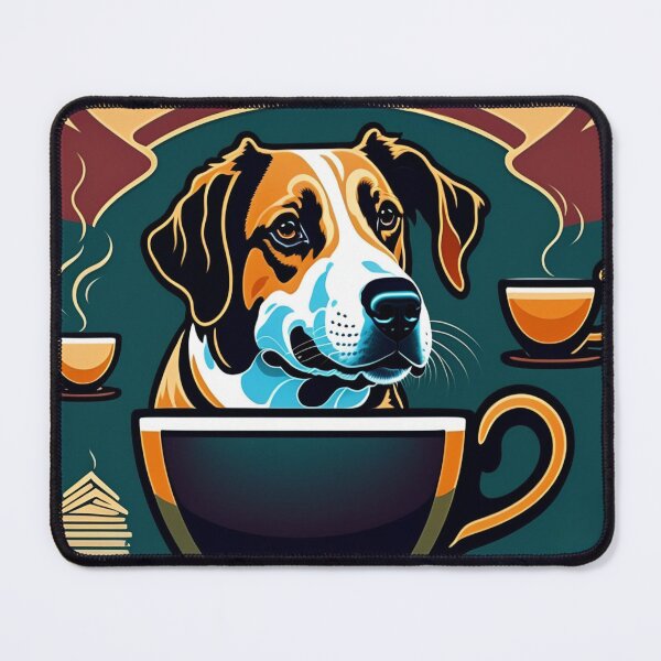 Item preview, Get Cozy with this inspiring design of Books And Coffee And Dogs designed and sold by Dream-Palette.