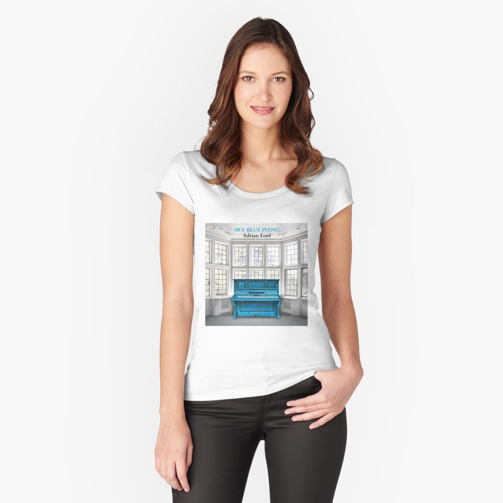 Item preview, Fitted Scoop T-Shirt designed and sold by AdrianLordPiano.
