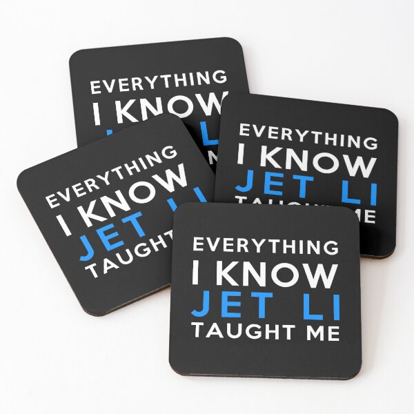 Item preview, Jet Li - Everything i know designed and sold by 2Girls1Shirt.