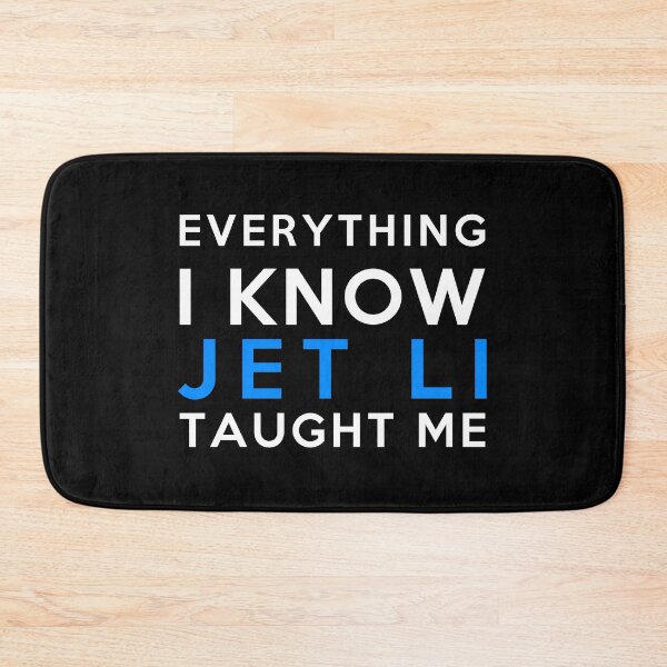 Item preview, Jet Li - Everything i know designed and sold by 2Girls1Shirt.