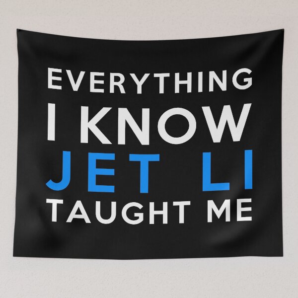 Item preview, Jet Li - Everything i know designed and sold by 2Girls1Shirt.