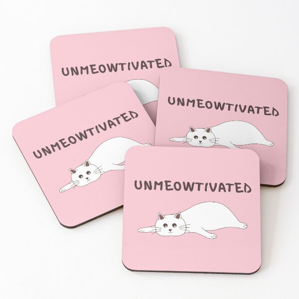 Item preview, Unmeowtivated designed and sold by chyneyee.