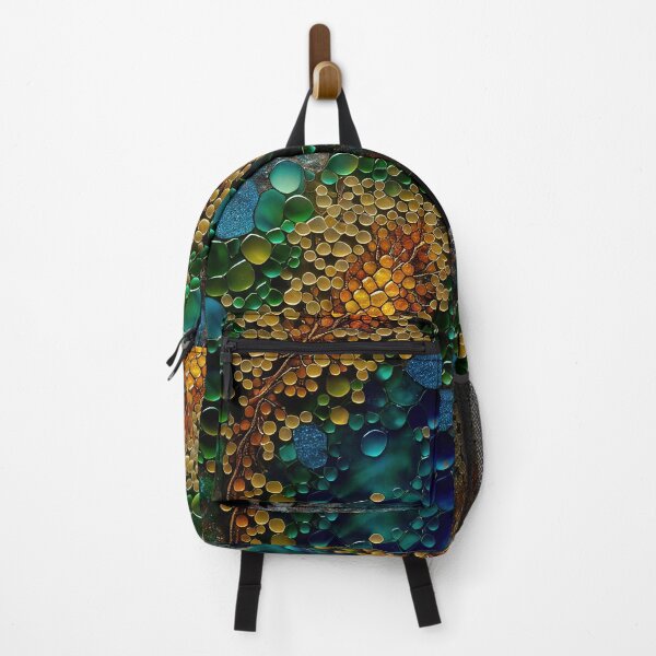 Item preview, Pointillism seaglass golden streams abstract designed and sold by Piotrek0001.