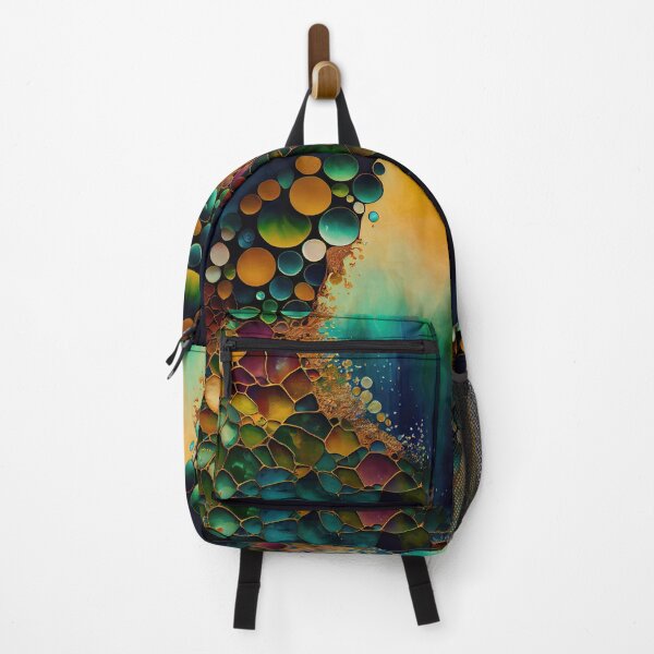 Item preview, Pointillism seaglass golden streams abstract designed and sold by Piotrek0001.