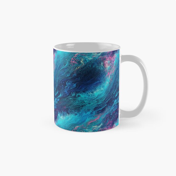 Item preview, Abstract Water Pour Painting Pattern designed and sold by KitsoBerry.