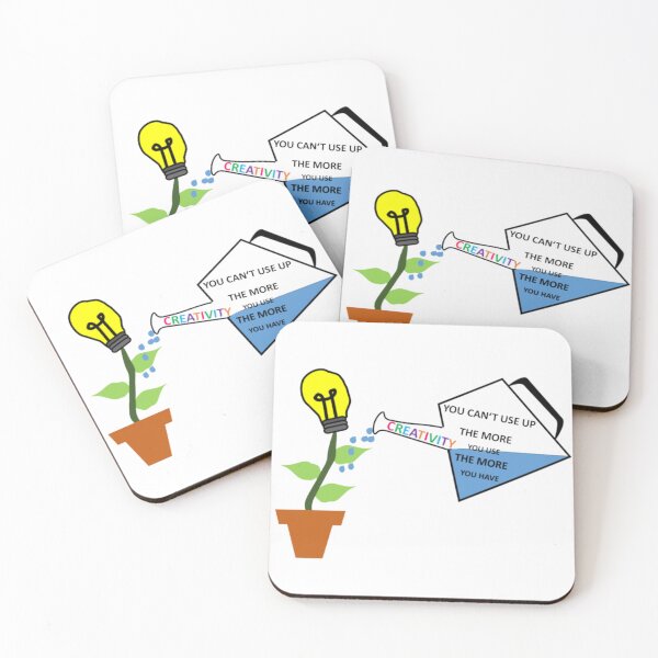 Aperçu de l'œuvre You Can't Use Up Creativity Everyday Stickers créée et vendue par Artistedesign.