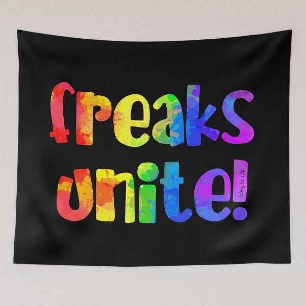 Item preview, Freaks Unite! designed and sold by Art by Veya.