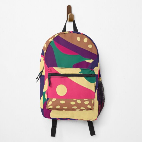 Item preview, Cheeseburger Abstract Illustration Pattern designed and sold by pixxiesart.
