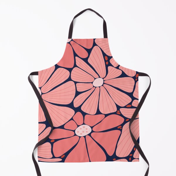 Item preview, Retro Ditsy floral daisy speckled - pink and rose designed and sold by Spitfire July Doodles.