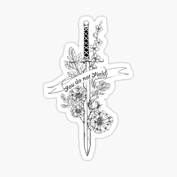 Item preview, You do not Yield    designed and sold by FrancescoChuns.