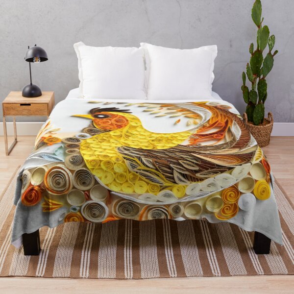 Item preview, Earth Rooster - Quilled Paper Artwork - AI Generated designed and sold by Quilluminations.