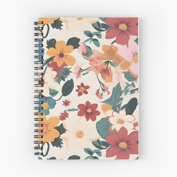 Item preview, Light Abstract Retro Floral Pattern designed and sold by MrFish-Designs.