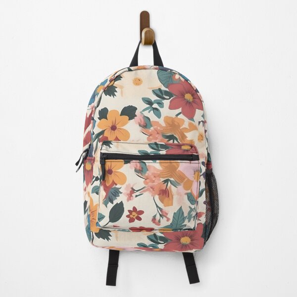 Item preview, Light Abstract Retro Floral Pattern designed and sold by MrFish-Designs.