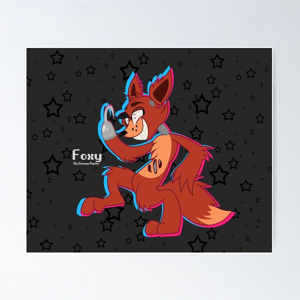 Item preview, Cartoon Foxy (Five Nights At Freddy's) designed and sold by Gummy Raptor.