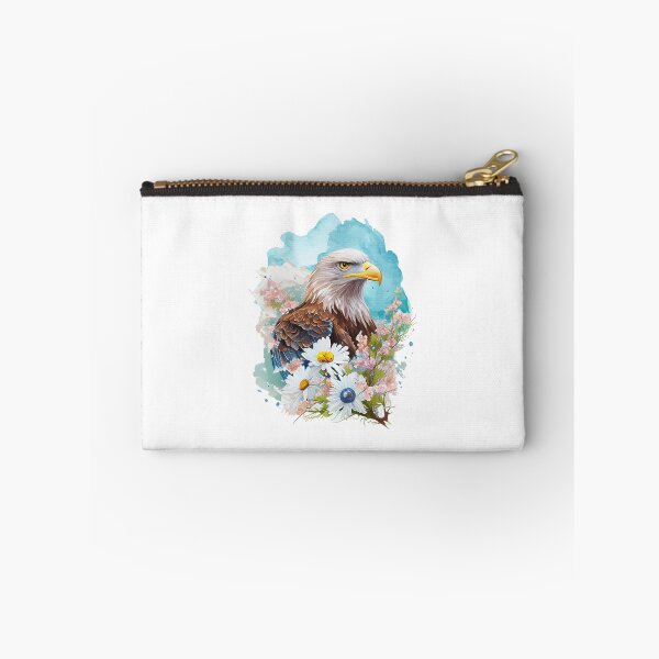 Item preview, White Bald Eagle Watercolor Bird designed and sold by Blok45.