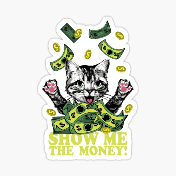 Show Me The Money - Money - Sticker
