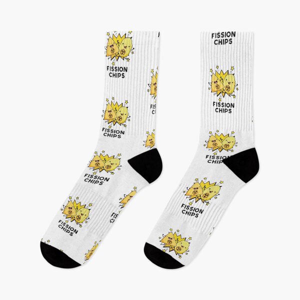 Item preview, Fission Chips Funny Physics Puns  designed and sold by punnybone.