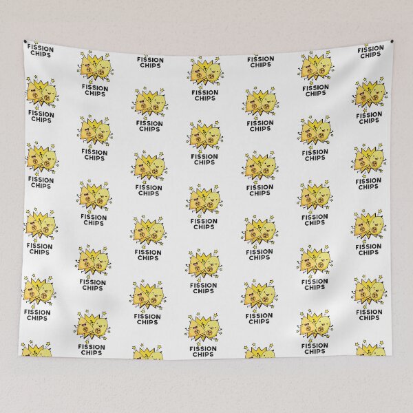 Item preview, Fission Chips Funny Physics Puns  designed and sold by punnybone.