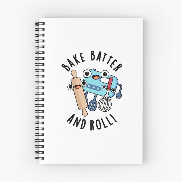Item preview, Bake Batter And Roll Funny Baking Puns  designed and sold by punnybone.