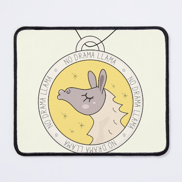 Item preview, No drama llama lucky pendant designed and sold by SooperYela.