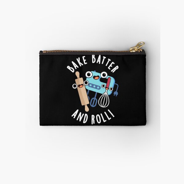 Item preview, Bake Batter And Roll Funny Baking Puns (Dark BG) designed and sold by punnybone.