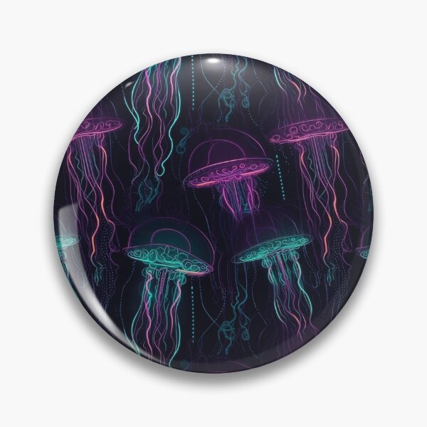 Artikelvorschau, Neon Deep Sea Jellyfish entworfen und verkauft von KitsoBerry.