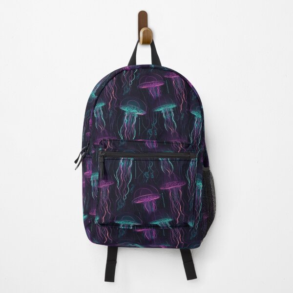 Aperçu de l'œuvre Neon Deep Sea Jellyfish créée et vendue par KitsoBerry.