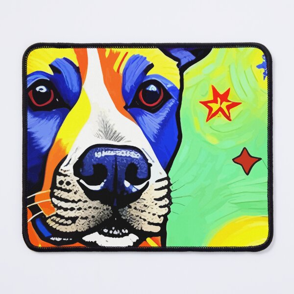 Item preview, Vincent Van Gogh Style Painted Dog designed and sold by ArtisticAllure1.