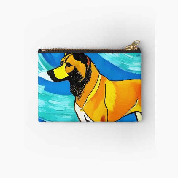 Item preview, "Dog under the Starry Night" in the Style of Vincent Van Gogh designed and sold by ArtisticAllure1.