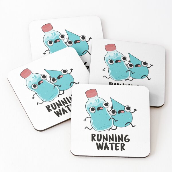Item preview, Running Water Funny Water Puns  designed and sold by punnybone.