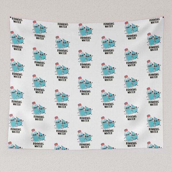 Item preview, Running Water Funny Water Puns  designed and sold by punnybone.