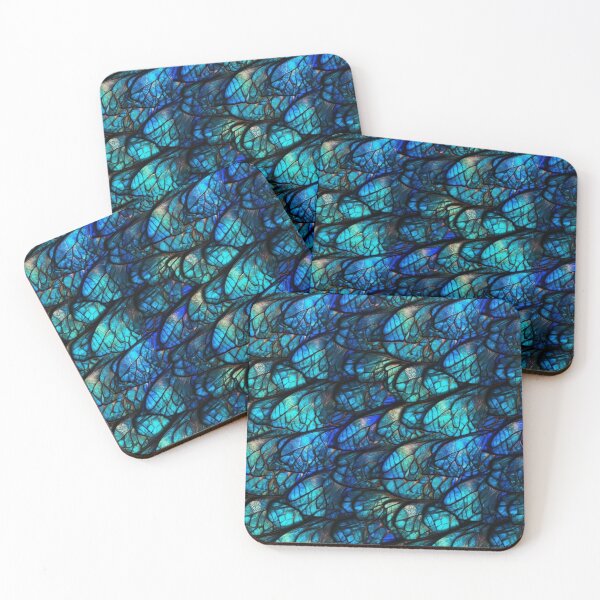 Item preview, Blue Butterfly Wing Pattern designed and sold by KitsoBerry.