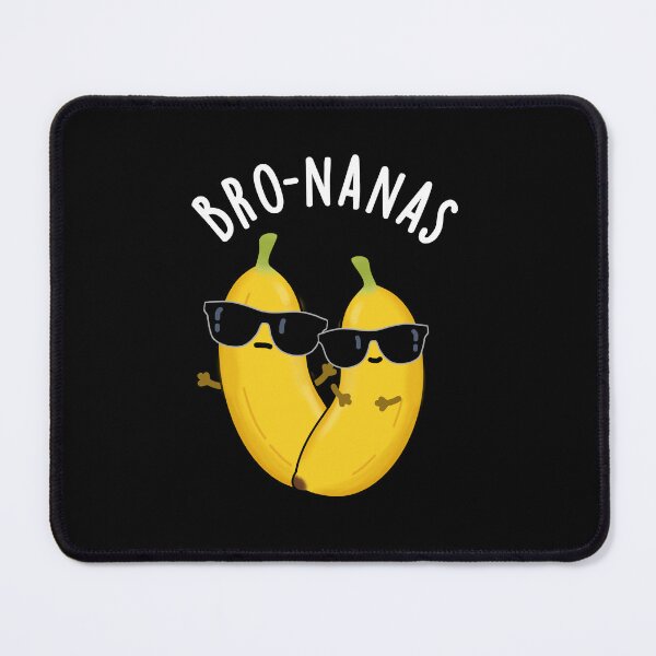 Item preview, Bro-nanas Funny Banana Puns (Dark BG) designed and sold by punnybone.