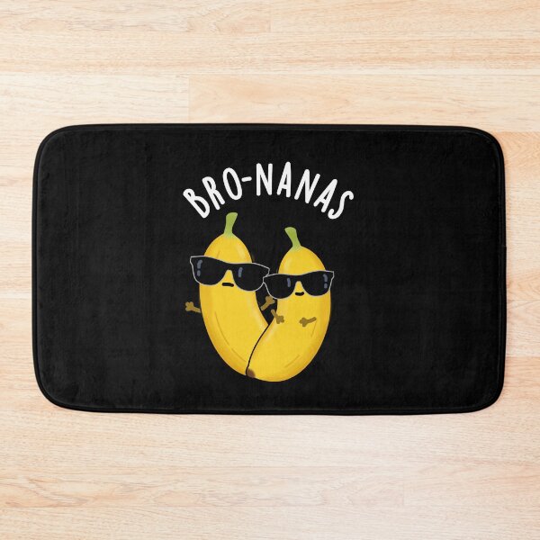 Item preview, Bro-nanas Funny Banana Puns (Dark BG) designed and sold by punnybone.