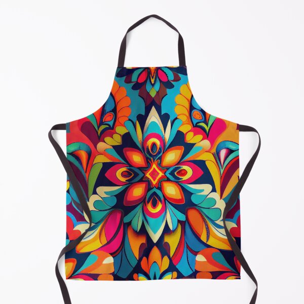Item preview, Saturated Irregular Happy Bohemian Pattern Digital Painting designed and sold by CodeAndColors.