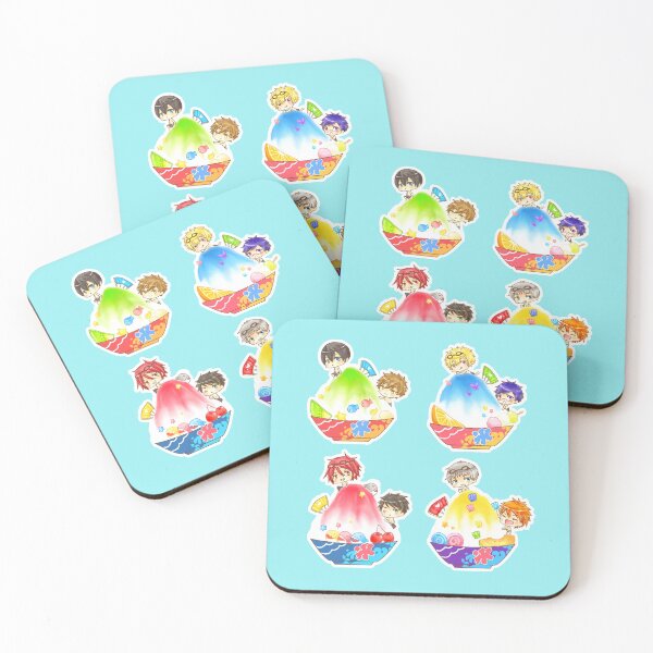 Item preview, FREE!  Iwatobi Swimming club - Haru Mako Rin Sosuke Nagisa Anime designed and sold by candypiggy.