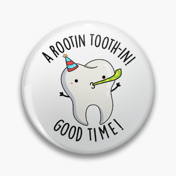 Item preview, Rootin Toothin Good Time Funny Tooth Puns  designed and sold by punnybone.