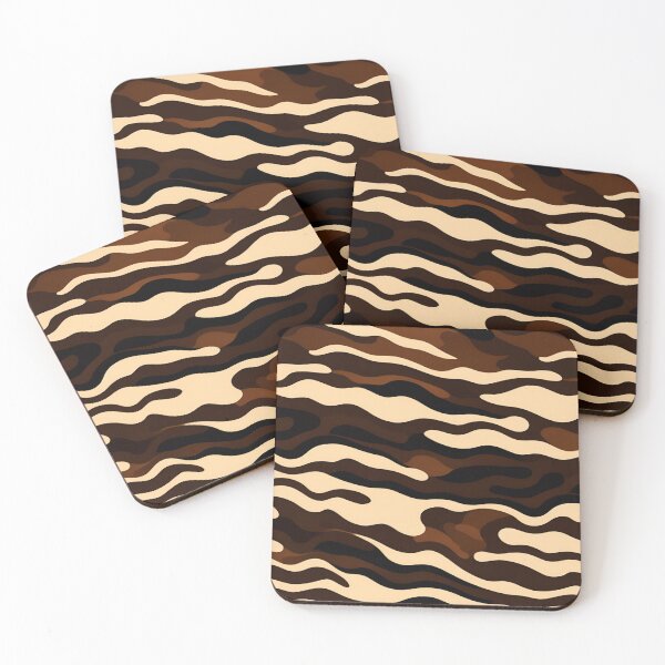 Item preview, Camo pattern Brown Art Camouflage  designed and sold by Tshirtstory.