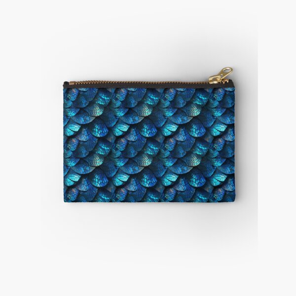 Item preview, Iridescent Blue Dragon Scales Pattern designed and sold by KitsoBerry.