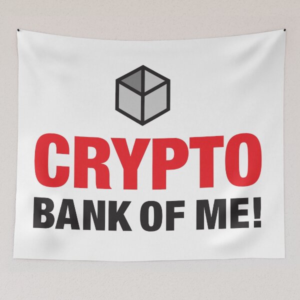 Item preview, Crypto Bank of Me t-shirt designed and sold by Bazakstan.