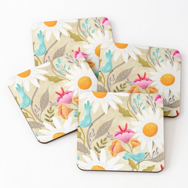 Item preview, doll house floral wallpaper  designed and sold by Gaia Marfurt.