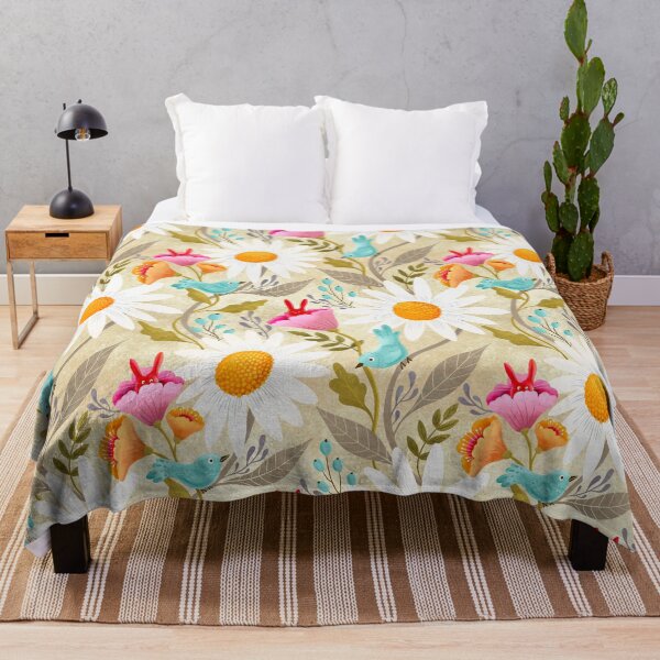Item preview, doll house floral wallpaper designed and sold by Gaia Marfurt.