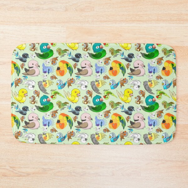 Item preview, Chaos of Exotic and Chubby Birds Pattern designed and sold by DynieKid.