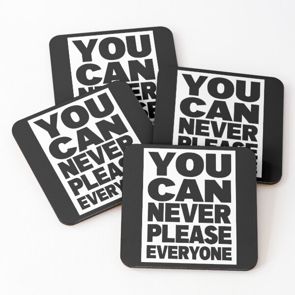 Item preview, Never Please Everyone (White) designed and sold by lerdoberdo.