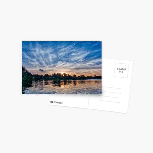 Item preview, Sunset on Lake Macquarie, NSW, Australia designed and sold by rossacampbell.