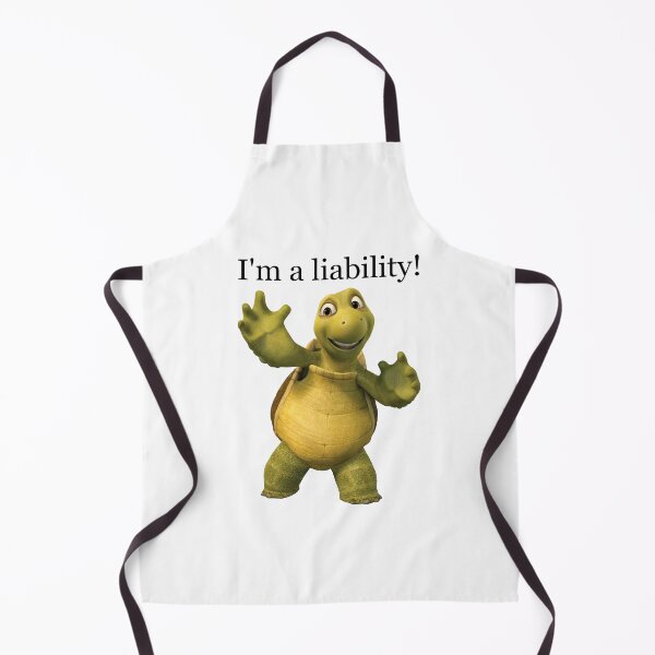 Item preview, liability turtle meme designed and sold by daisyink.