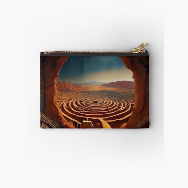 Item preview, The Maze of the Amulet Panorama Digital Painting designed and sold by CodeAndColors.