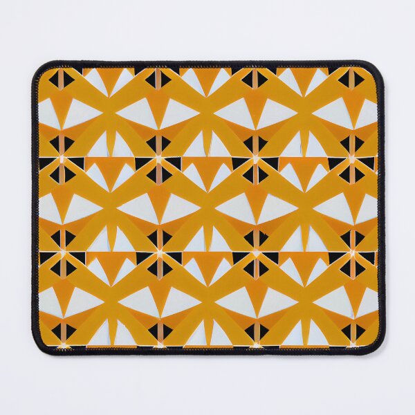 Item preview, Angular Anime Orange Scandifornian Pattern Digital Painting designed and sold by CodeAndColors.