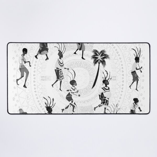 Item preview, africa, people, palm trees designed and sold by Maria Mihailova.